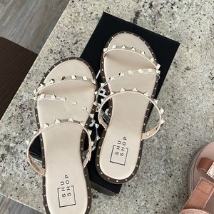 Brand new (never worn) boutique sandals